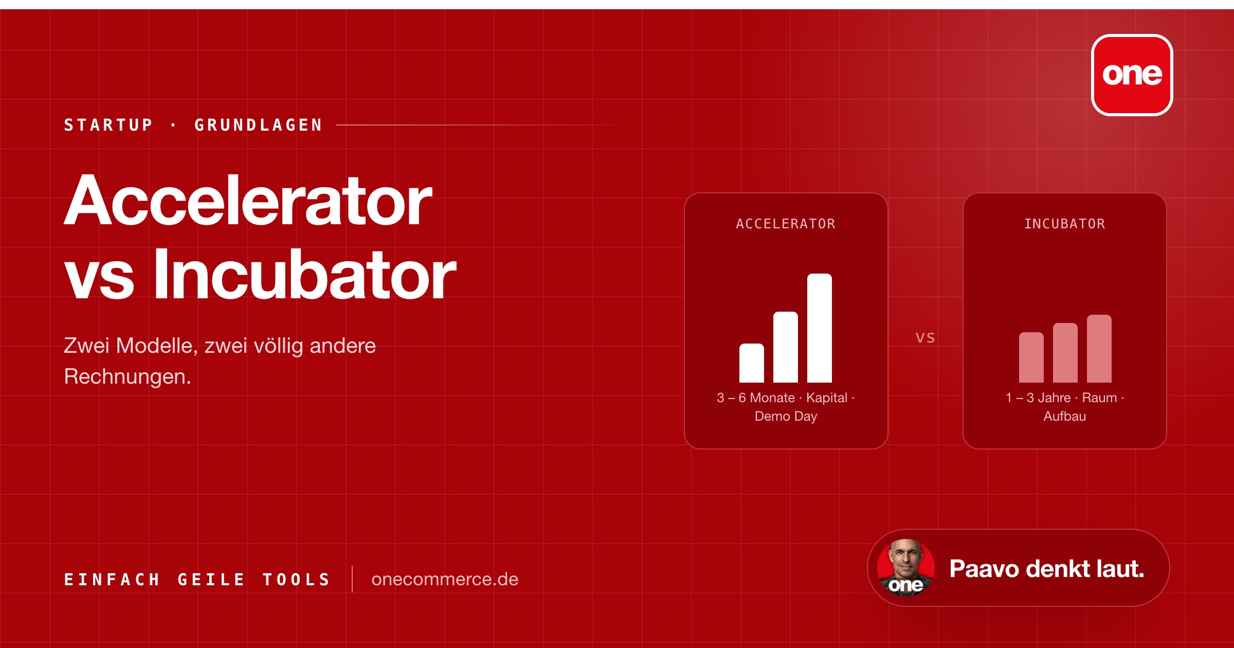 Sharing Bild zum Beitrag Accelerator vs Incubator